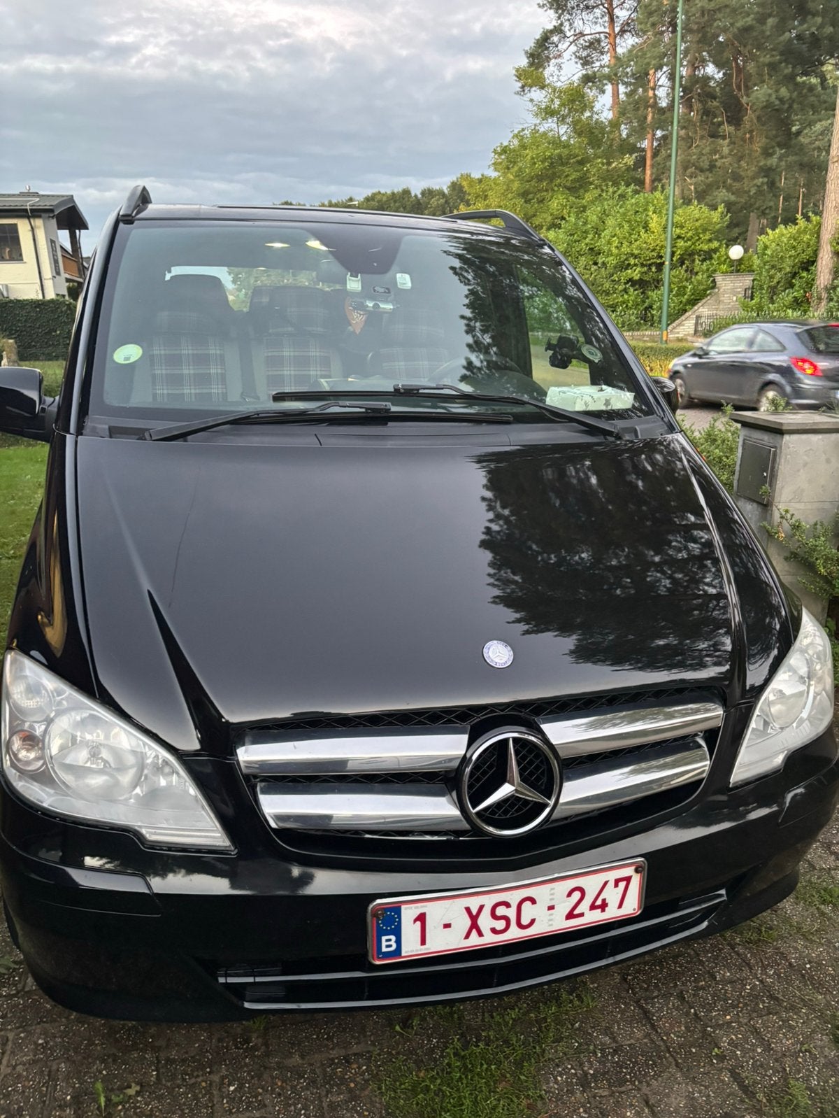 du véhicule Année d'immatriculation 2014-, Auto's, Automaat, Zwart, Leder en Stof, Wit