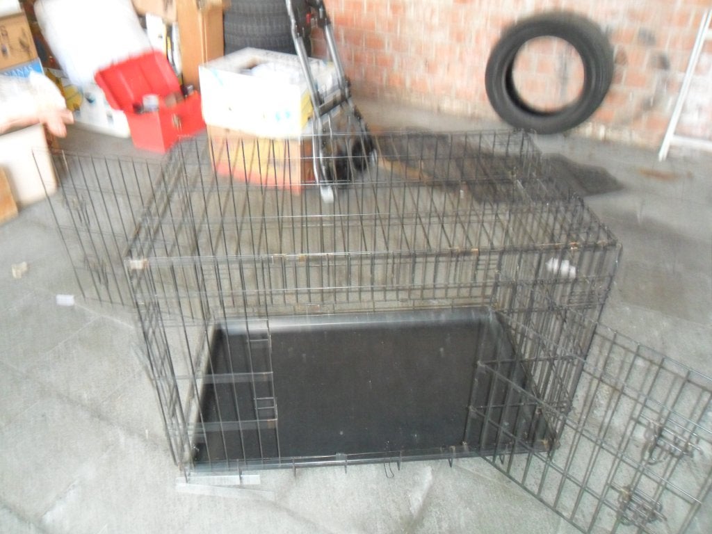 honden benches, Enlèvement, Utilisé