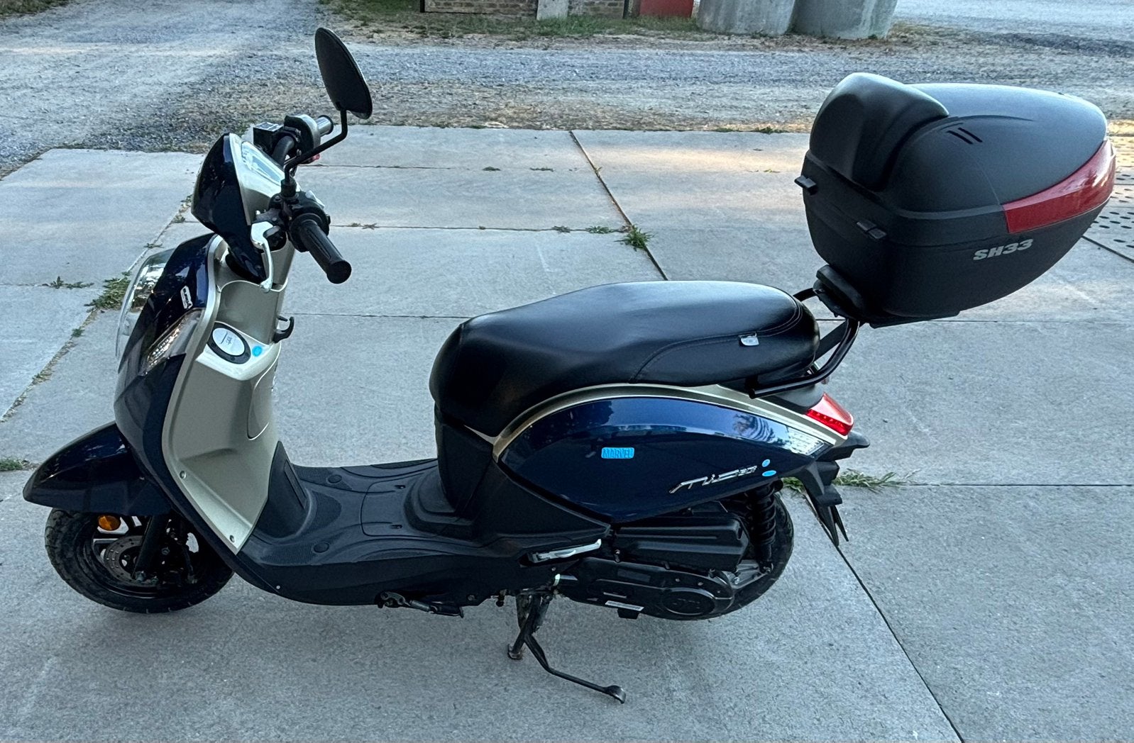 SYM Mio 50i (2021) – Klasse A – Slechts 2830 km, Enlèvement, Comme neuf, Mio