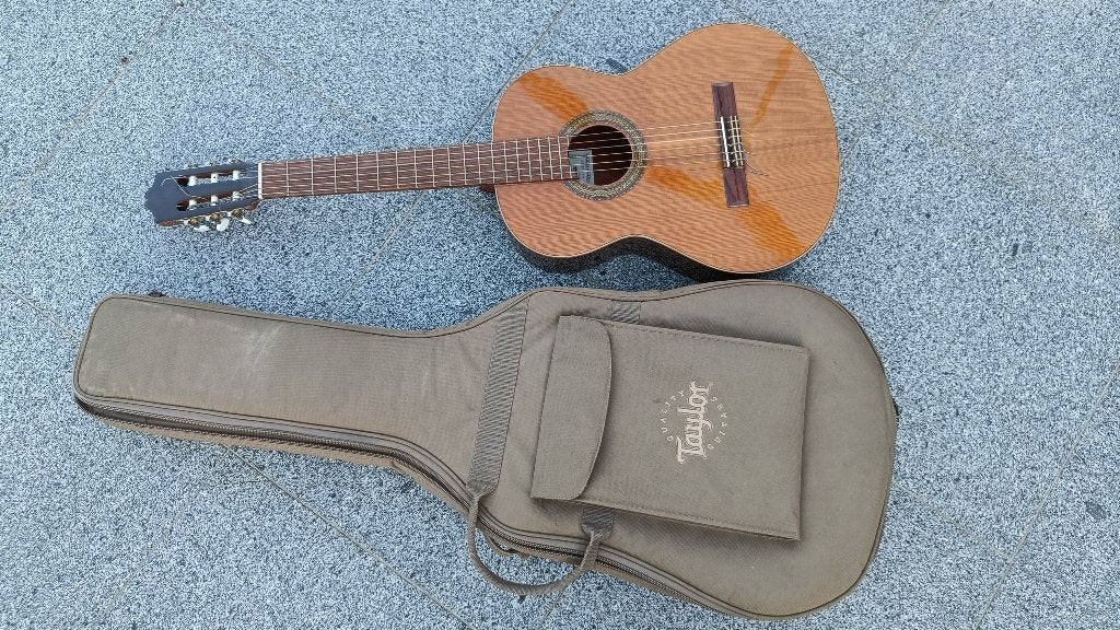 Cuenca model 10 klassieke beginners gitaar in hoes, Muziek en Instrumenten, Ophalen, Gebruikt, Met koffer