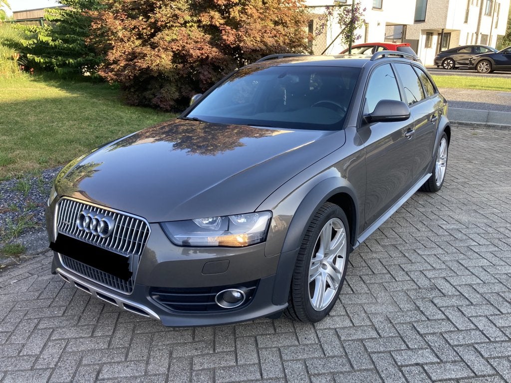 A4 Allroad 2.0 TDI Quattro S tronic–163 pk–1ste eig.–2014, Automaat, Euro 5, Zwart, Bruin