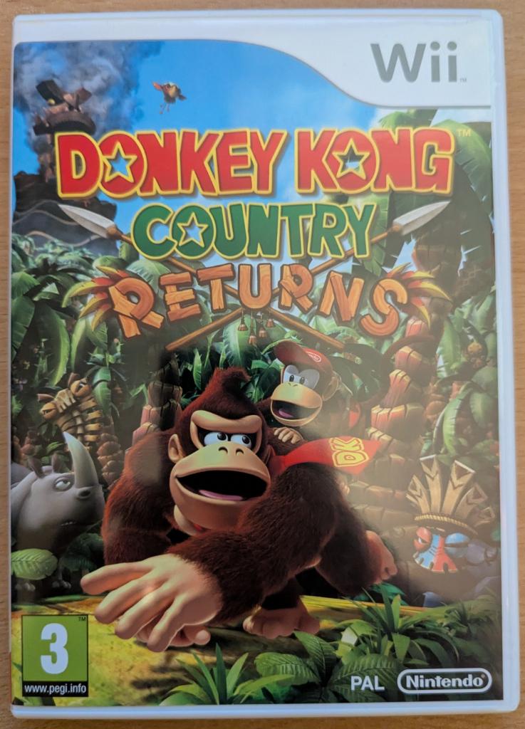 Donkey Kong Country Returns Nintendo Wii, Games en Spelcomputers, Games | Nintendo Wii, Verzenden, Gebruikt