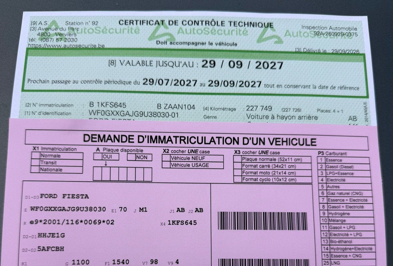 Ford fiesta pret à immatriculer, Particulier, Diesel, Achat
