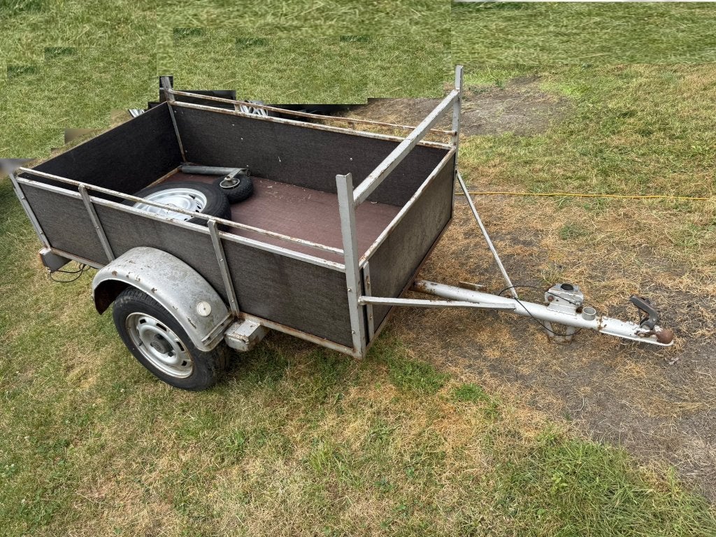 Aanhangwagen, Ophalen, Gebruikt