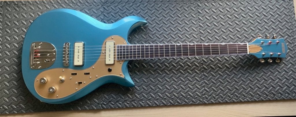 Gretsch Princess Antonoff, Ophalen of Verzenden, Zo goed als nieuw, Solid body, Overige merken