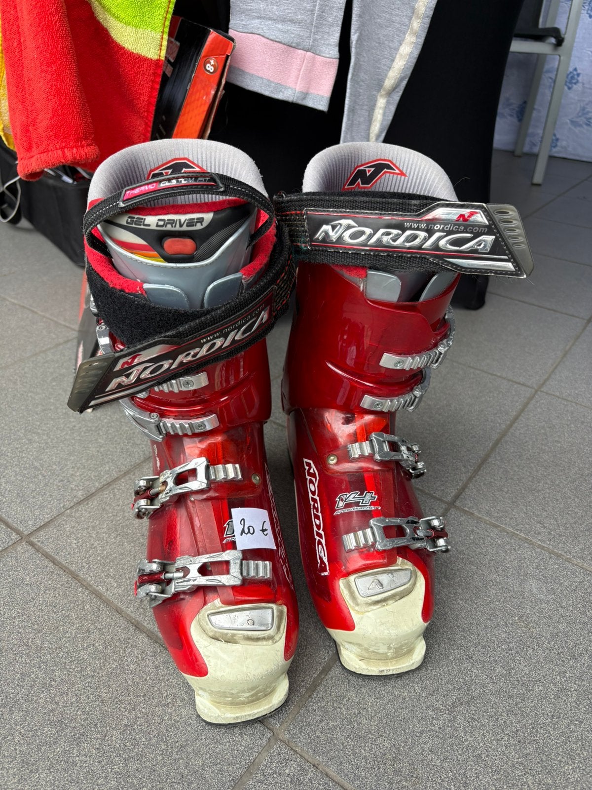 Skibotten nordica maat 42-43, Ophalen, Gebruikt, Schoenen, Nordica