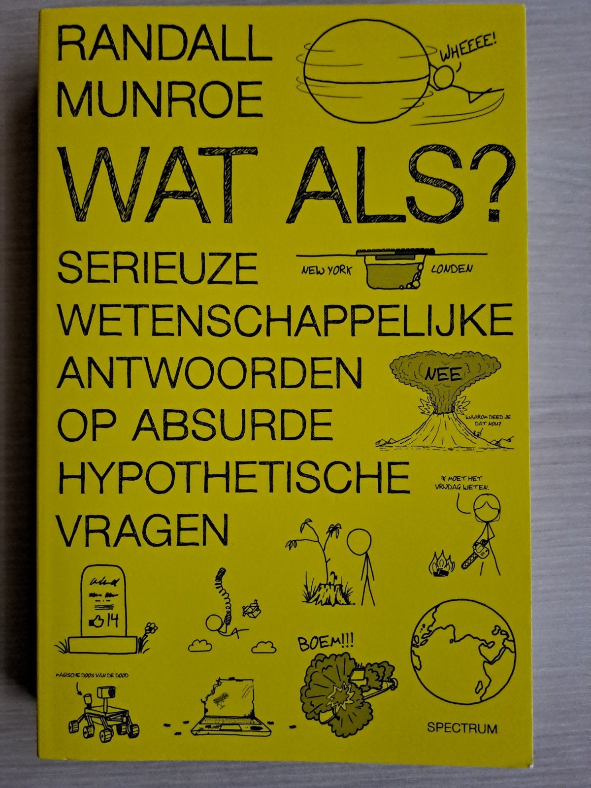 Randall Munroe - Wat als?, Boeken, Overige Boeken, Ophalen