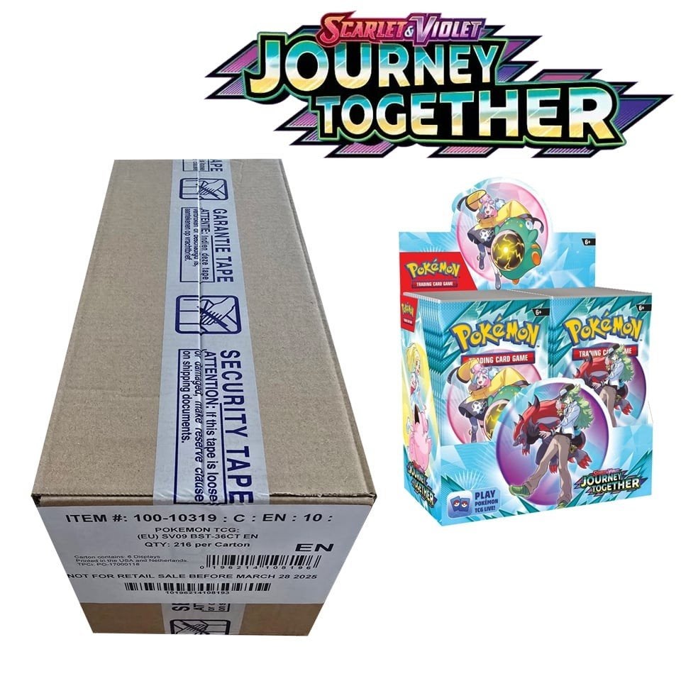 Pokémon journey together boosterbox case, Ophalen, Boosterbox