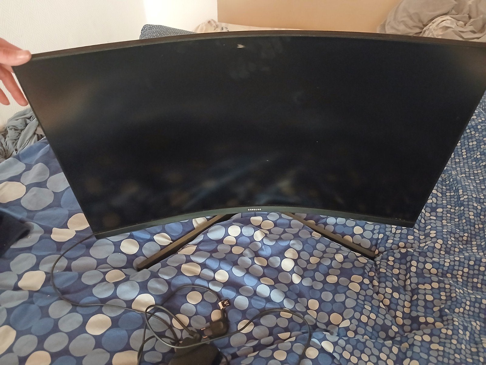 monitor te koop 32-inch 144hz, TV, Hi-fi & Vidéo, Télévisions, LCD, 120 Hz, Enlèvement, Samsung