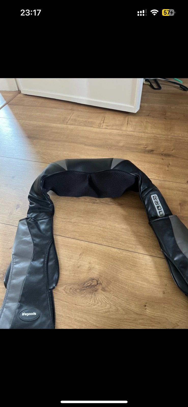 Massagekussen met warmte, Sport en Fitness, Massageproducten, Ophalen, Zo goed als nieuw, Massagestoel of Kussen