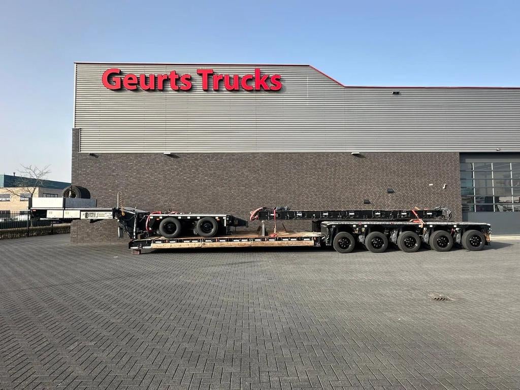 Nooteboom EURO PENDEL X 2+5 DIEPLADER/LOWLOADER/TIEFLADER, Auto's, Overige brandstoffen, Zwart, Aanhangers en Opleggers, Te koop