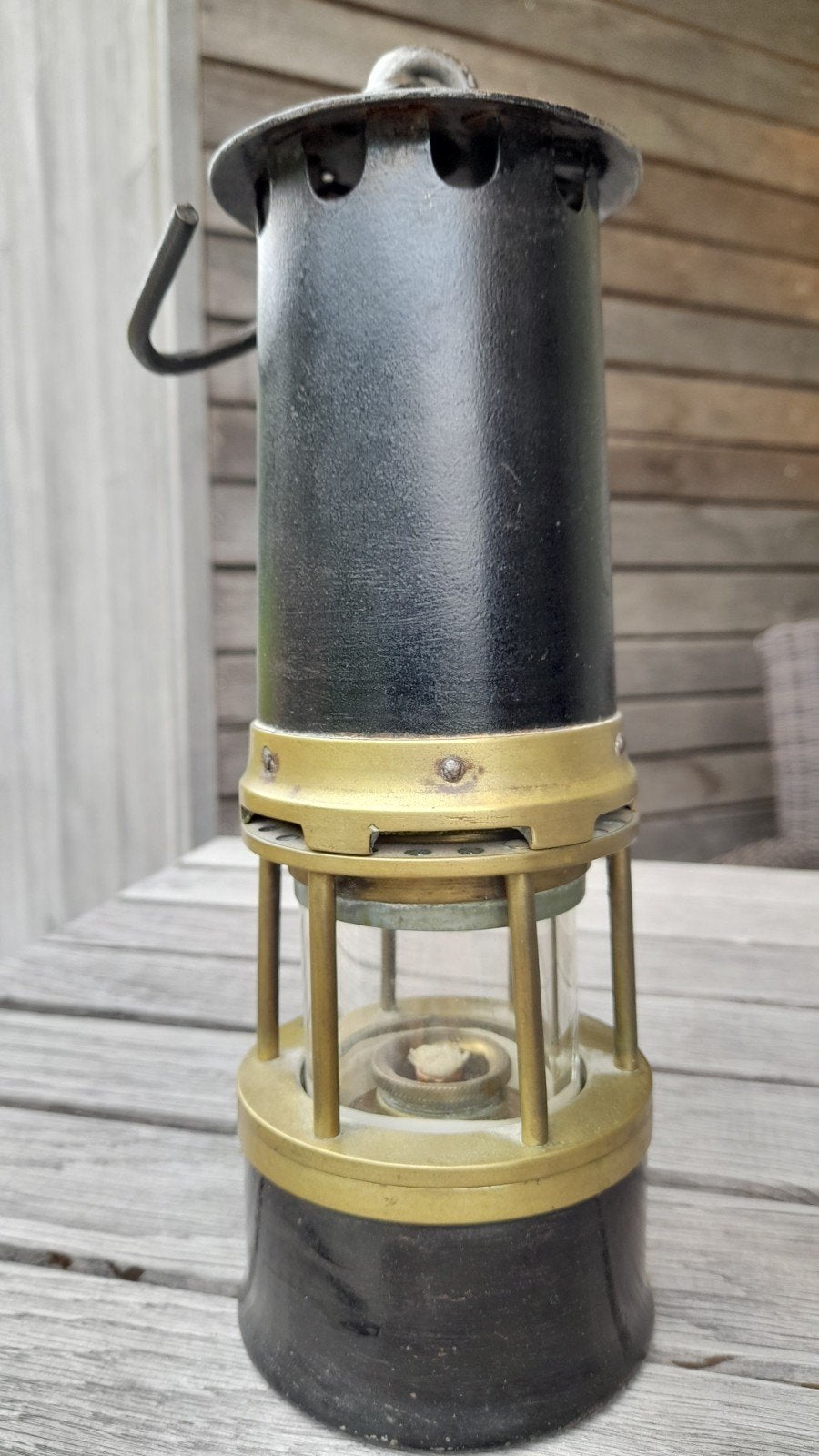 Lampe de mineur, Antiquités & Art, Enlèvement, Bronze