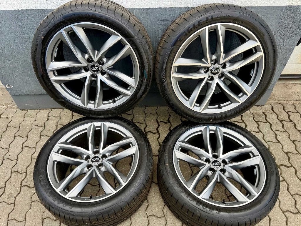 Jantes audi Q7 sport original 21 pouces, Pneus et Jantes, 4 Saisons, 285 mm, 21 pouces