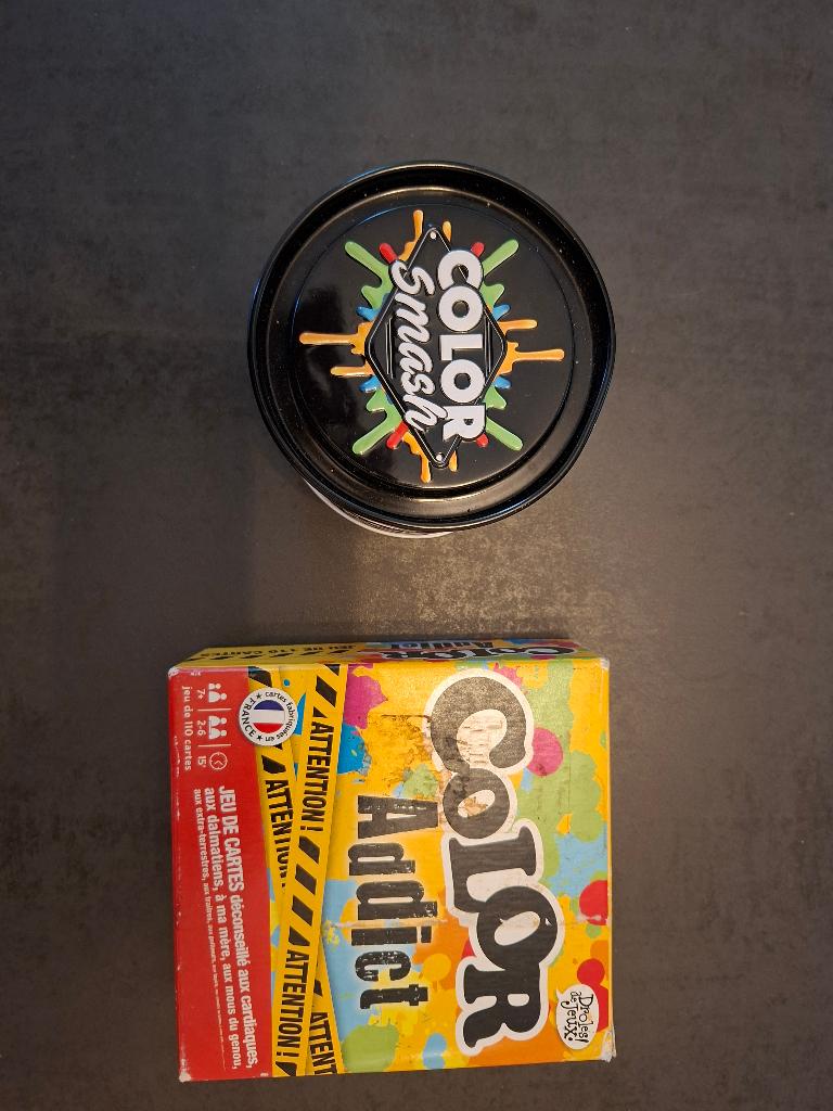 2 jeux color addict et color smash, Kinderen en Baby's, Speelgoed | Kinderpuzzels, Ophalen, Zo goed als nieuw