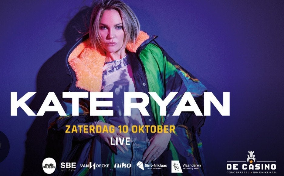 Kate ryan live in De casino Sint Niklaas, Oktober