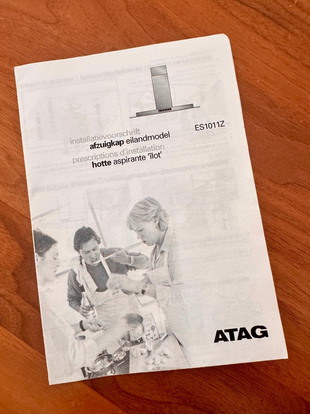 ATAG afzuigkap horizon eilandmodel RVS. ES1011Z. NIEUW !, Electroménager, Neuf, 800 m³/h ou plus, Recyclage, Hotte pour îlot