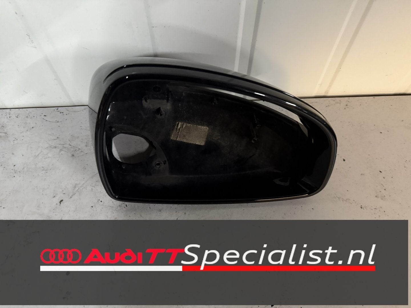 Buitenspiegelkap zwart LZ9Y rechts Audi TT MK2 8J, -, Audi, Utilisé, -