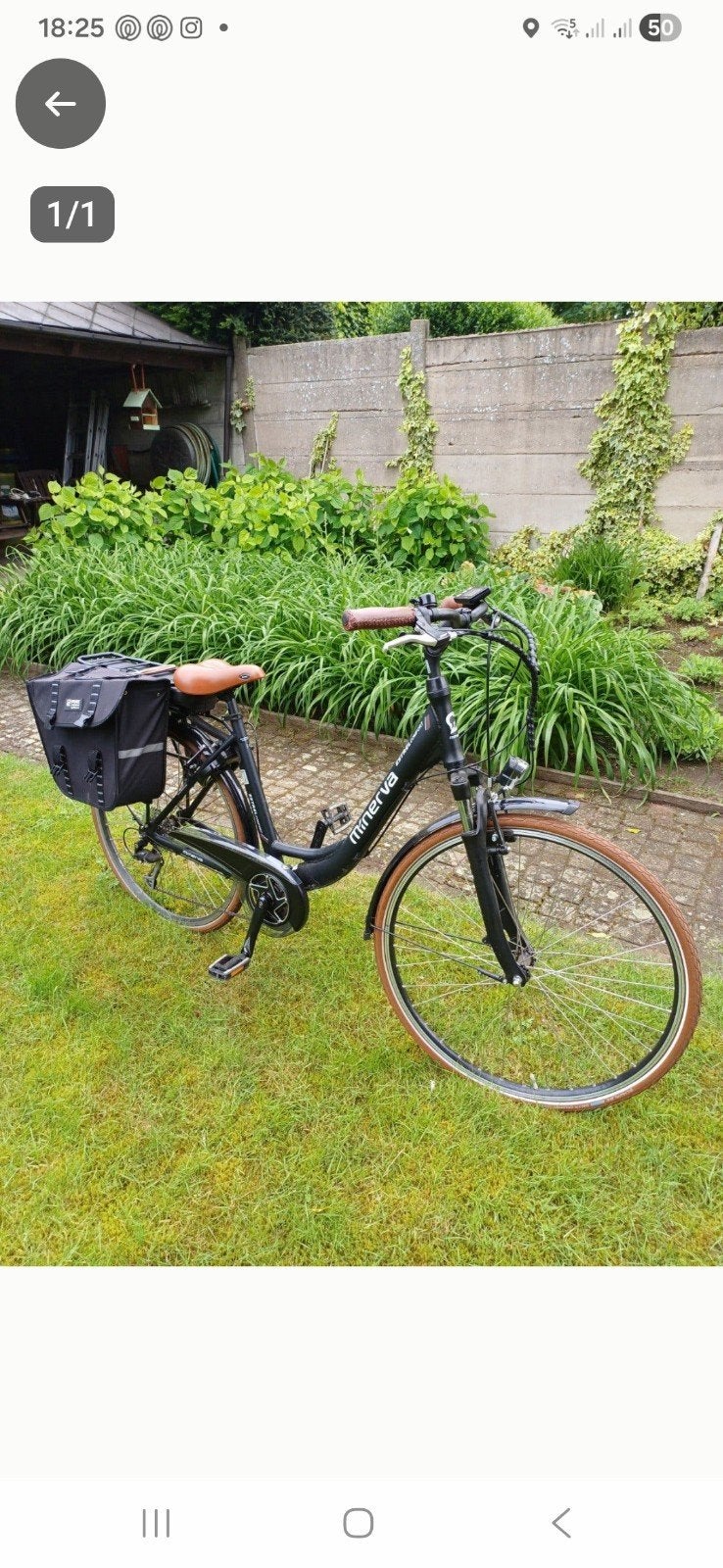 e-bike Minerva, Ophalen