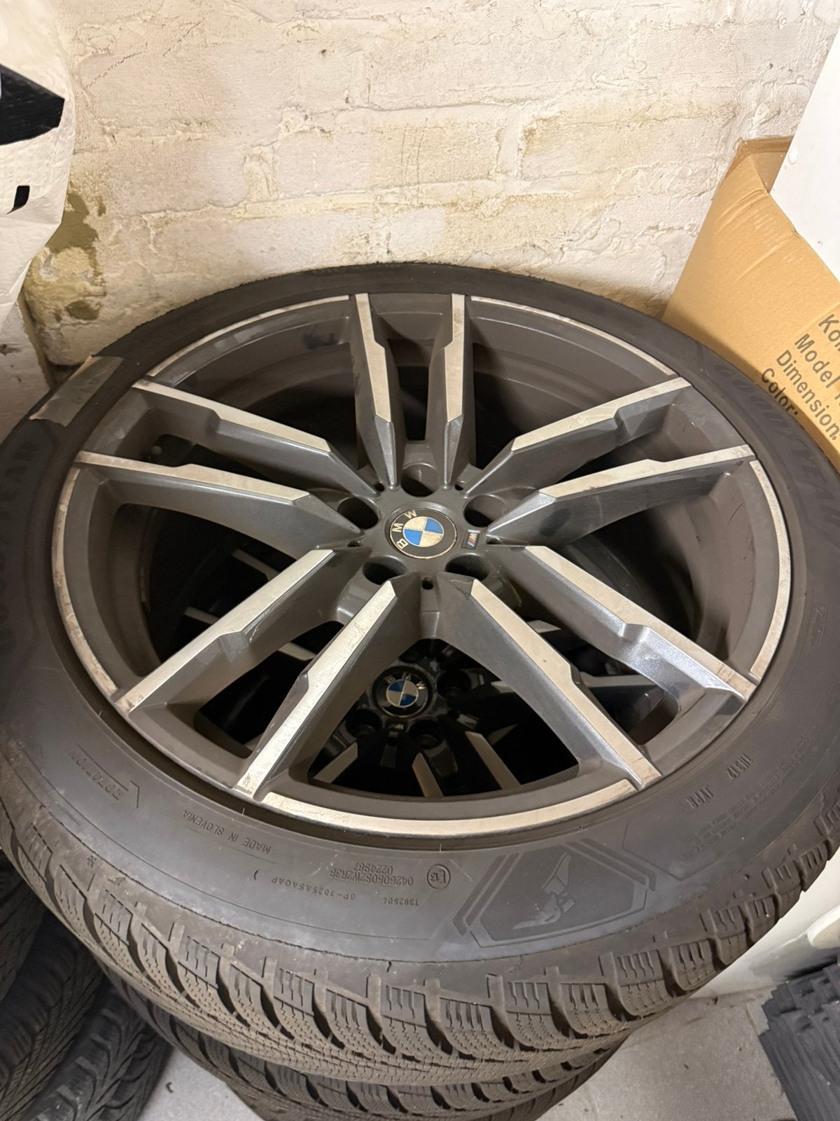Jantes avec pneus hiver bmw X4M, X3M, Autos : Pièces & Accessoires, Enlèvement, Pneus hiver, Pneu(s)