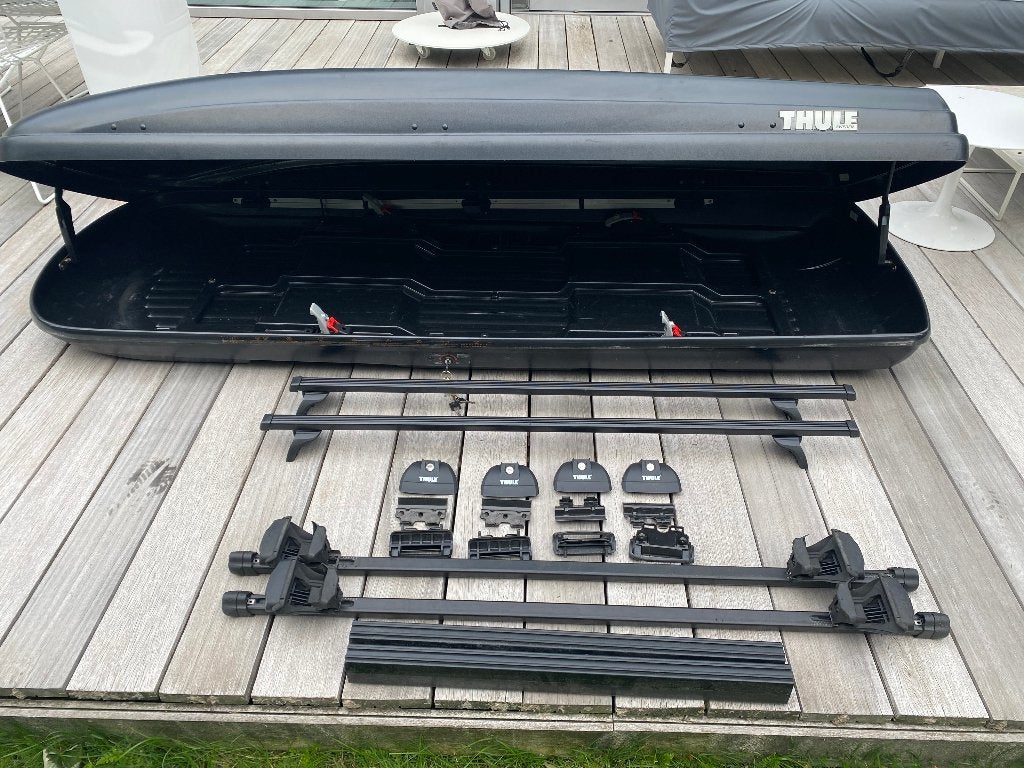 Te koop auto koffer zwart Thule, Enlèvement, Comme neuf