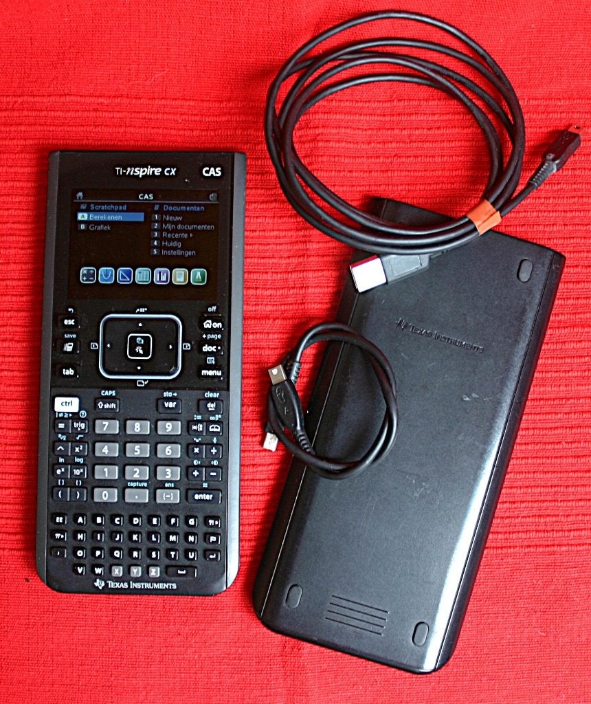 Grafische rekenmachine TI-nspire CX CAS, Ophalen of Verzenden, Grafische rekenmachine, Gebruikt