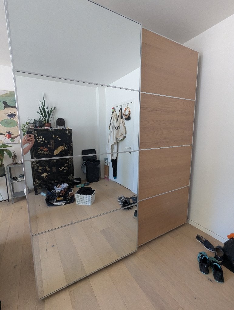 Armoire IKEA Pax, Comme neuf, 100 à 150 cm, Enlèvement, 200 cm ou plus