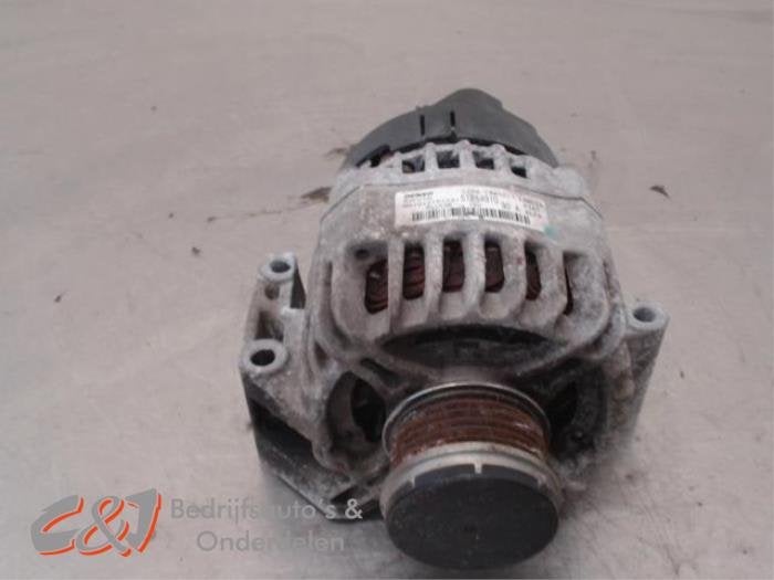 Dynamo van een Fiat Doblo, Auto-onderdelen, Motor en Toebehoren, Fiat, Gebruikt, 3 maanden garantie, Ophalen of Verzenden