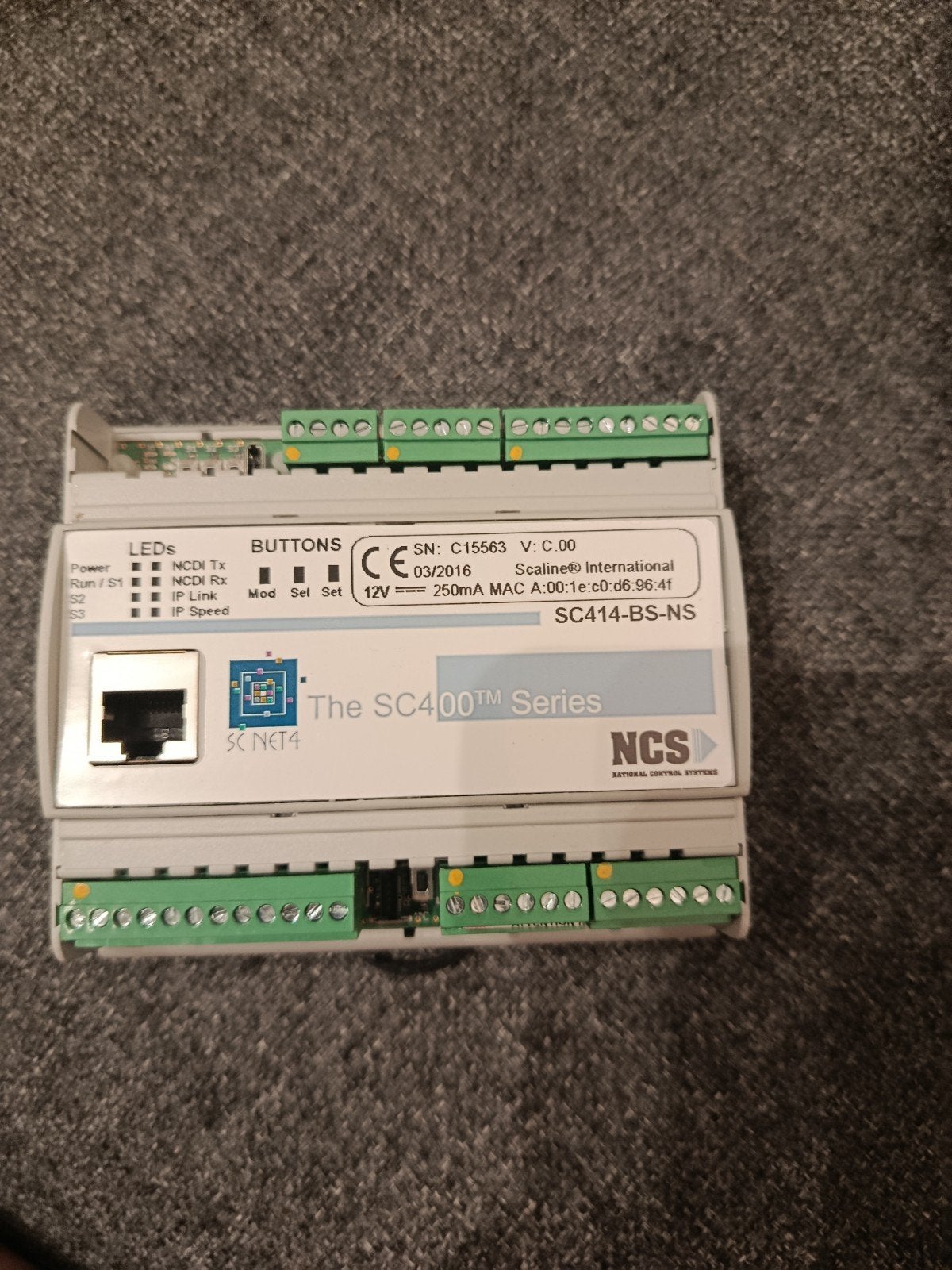 Contrôleur Réseau / Serveur NCS Scaline SC400 Series (SC414-, Informatique & Logiciels, Ordinateurs Vintage, Enlèvement ou Envoi