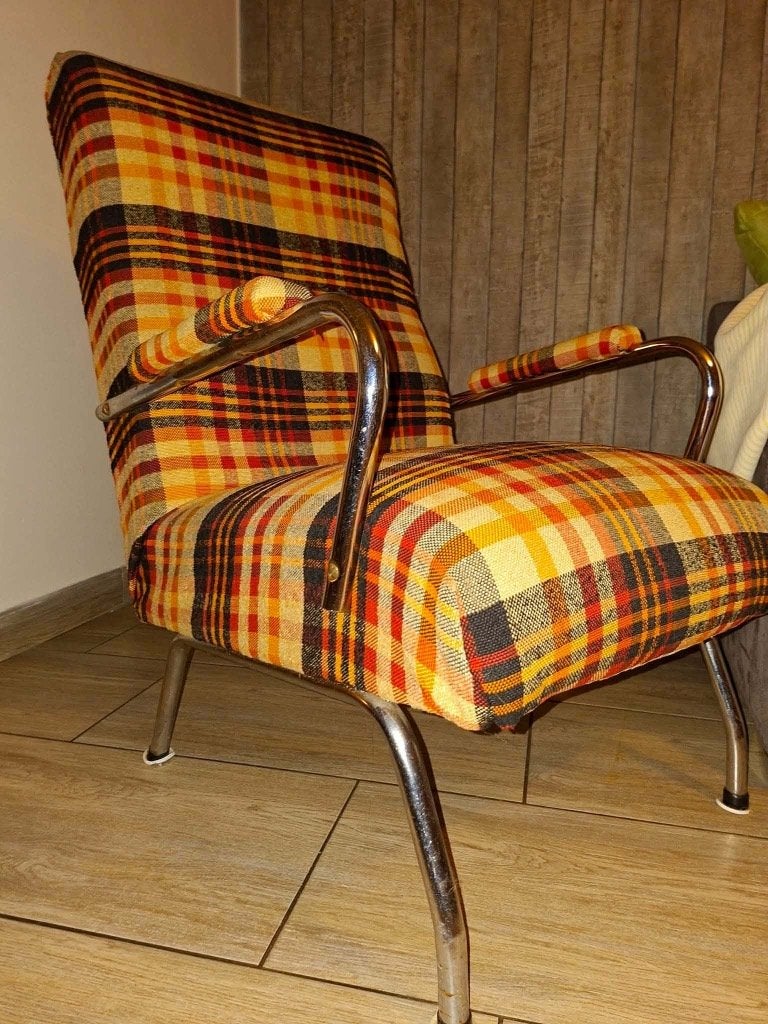fauteuil vintage, très bon état et confortable, Enlèvement, Utilisé