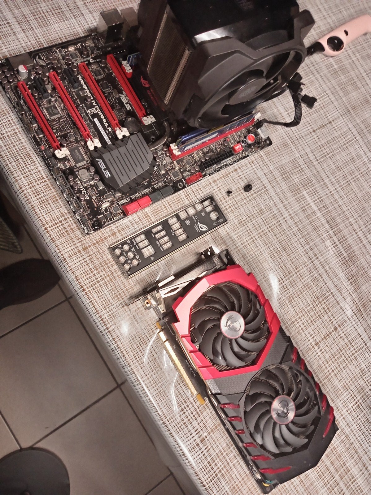 MSI moederbordkit + GTX 1070, Ophalen of Verzenden