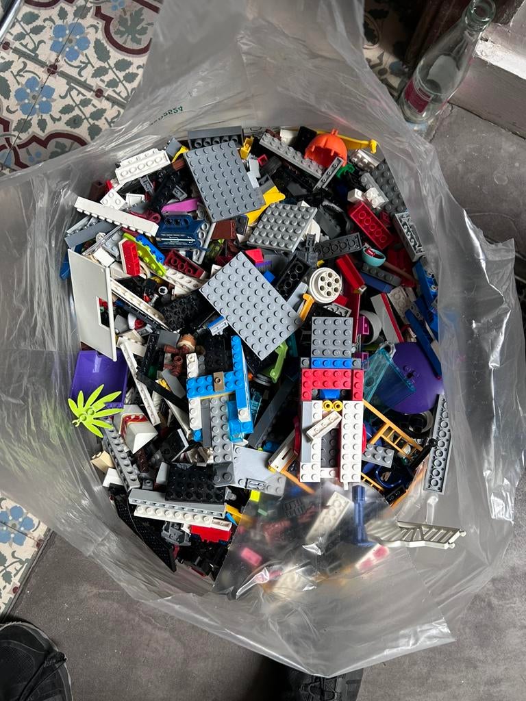 Lot de lego, Ophalen, Zo goed als nieuw