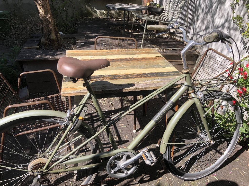 fiets Valenti, Gebruikt, Velgrem, Versnellingen, 56 cm of meer