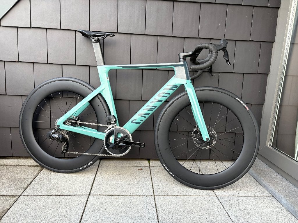 Canyon Aeroad CF SLX Sram Rival AXS 12sp 2025 - M / 56, 28 inch, Zo goed als nieuw, Meer dan 20 versnellingen, Schijfrem