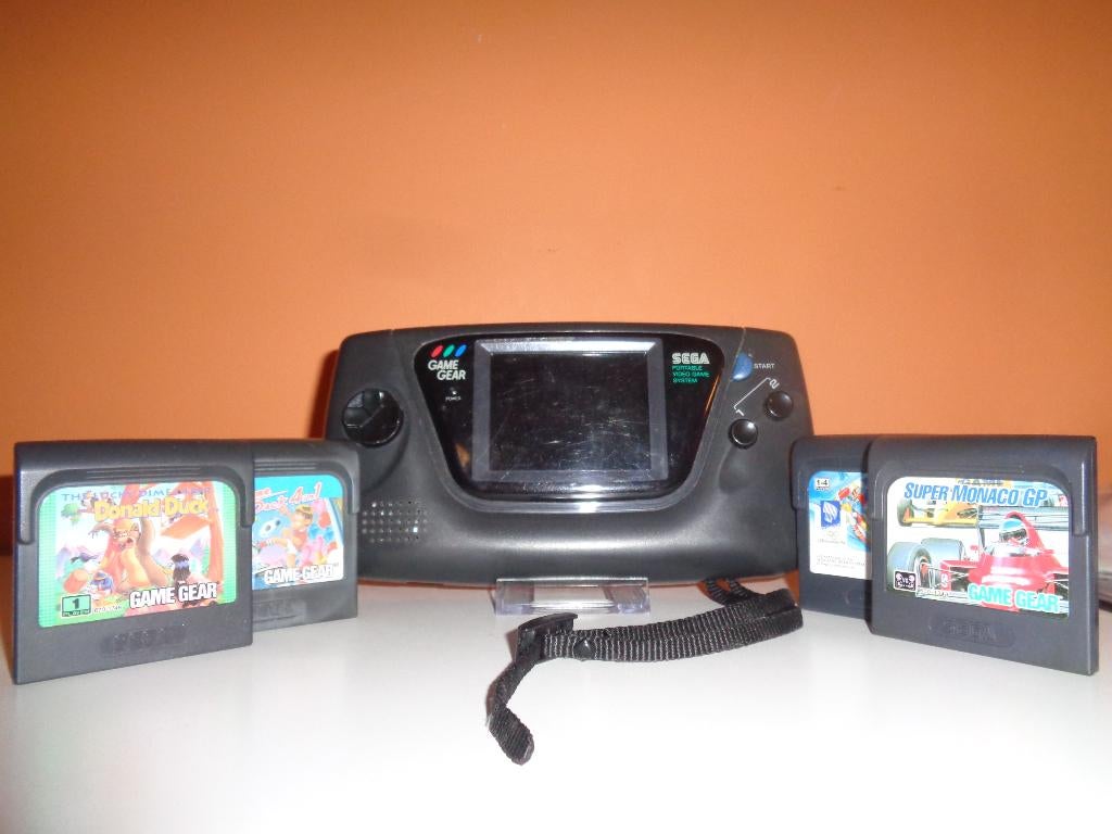 sega game gear + 5 jeux 100% d'origine, Enlèvement, Game Gear