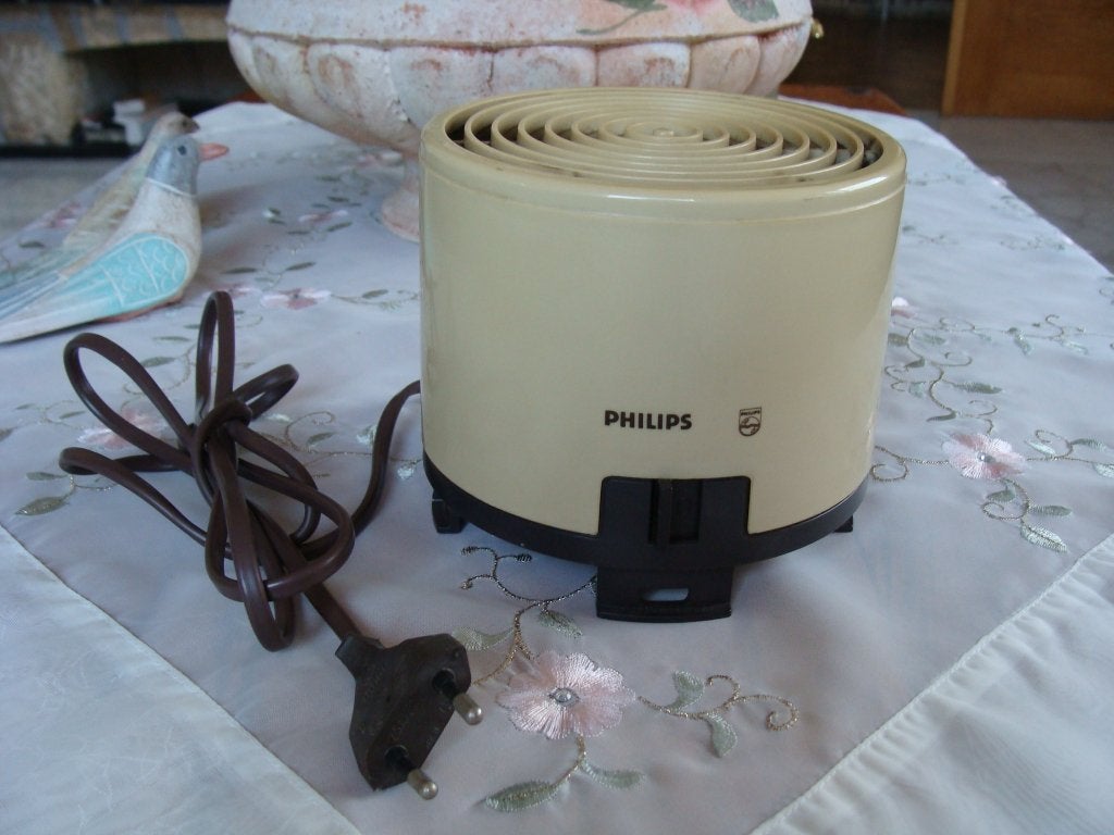 Ancien ventilateur électrique marque Philips, Electroménager, Ventilateurs, Comme neuf, Autre, Enlèvement