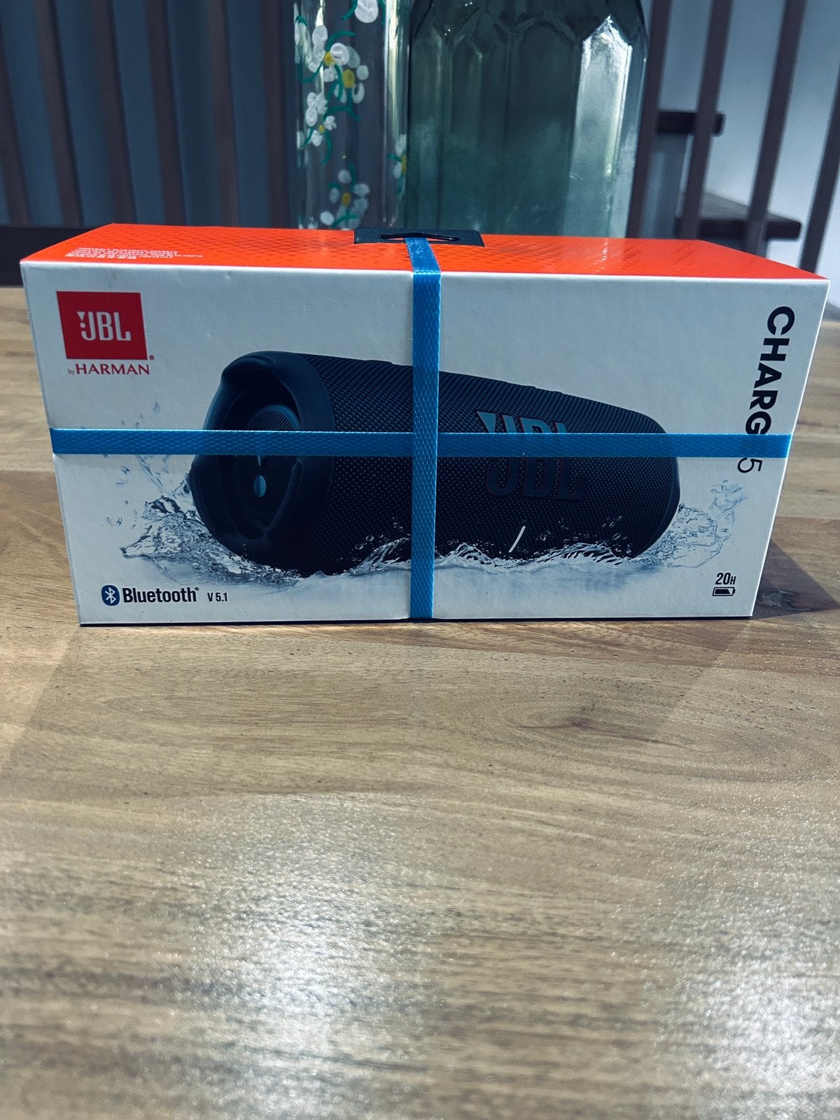 Enceinte JBL charge 5 Bluethooth neuve Bleu, TV, Hi-fi & Vidéo, Bluetooth, Enlèvement ou Envoi, JBL
