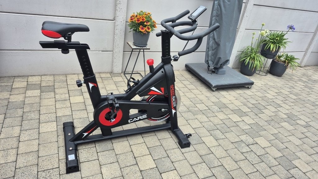 Spinningbike, Sport en Fitness, Ophalen, Zo goed als nieuw, Metaal, Spinningfiets