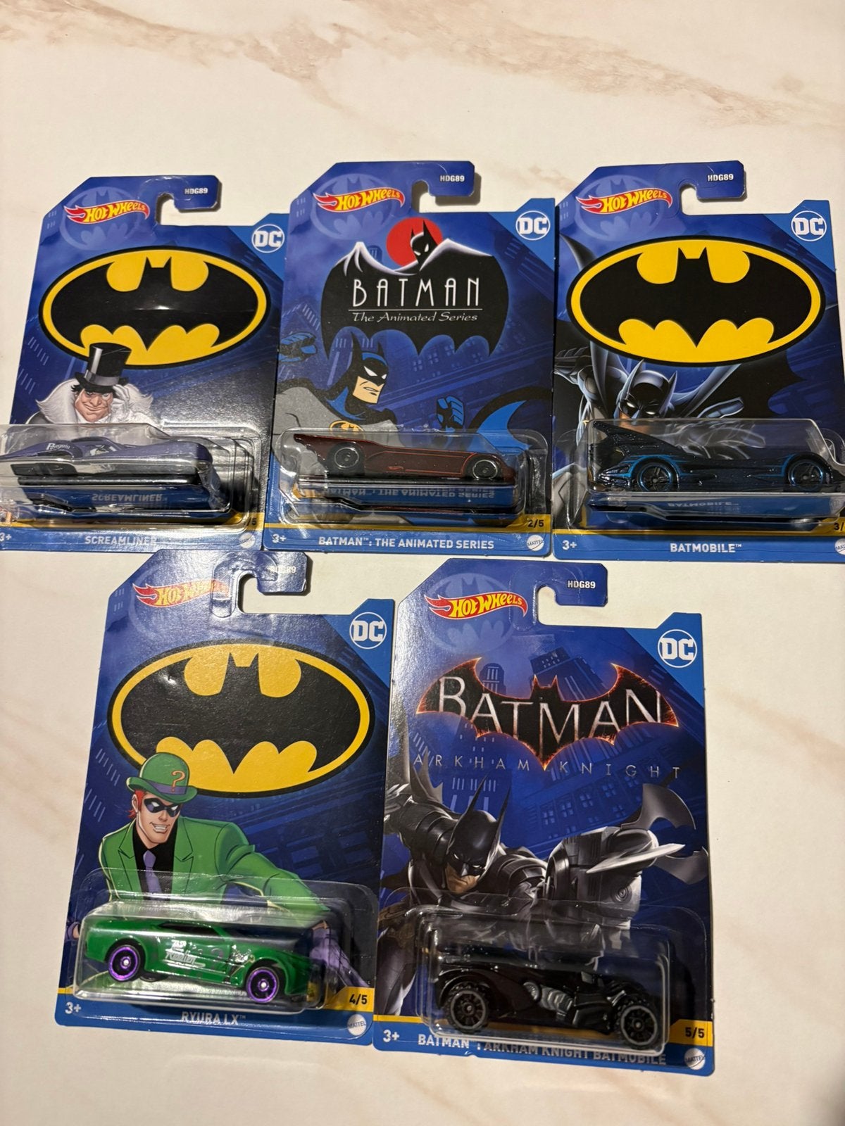 Coffret Batman Hotwheels, Collections, Enlèvement