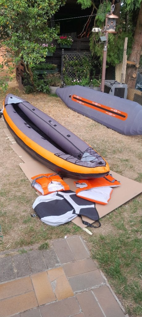 Kayak, Ophalen, 3-persoons of meer