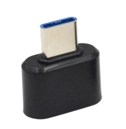 OTG USB-C/USB-A 3.0 OnTheGo Converter Adapter Android Zwart, Ophalen of Verzenden
