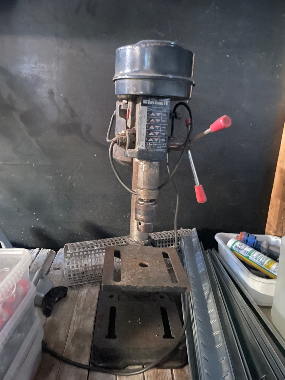 Kolom boormachine, Doe-het-zelf en Bouw, Ophalen, Gebruikt, Minder dan 400 watt, Kolomboormachine
