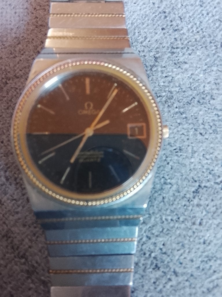 Montre omega, Ophalen, Staal, Polshorloge, Zo goed als nieuw
