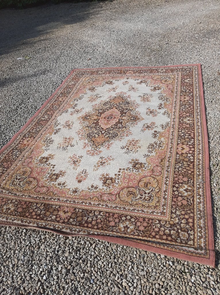 tapis authentique, Maison & Meubles, Ameublement | Tapis & Moquettes, 200 cm ou plus, Crème, 150 à 200 cm, Enlèvement