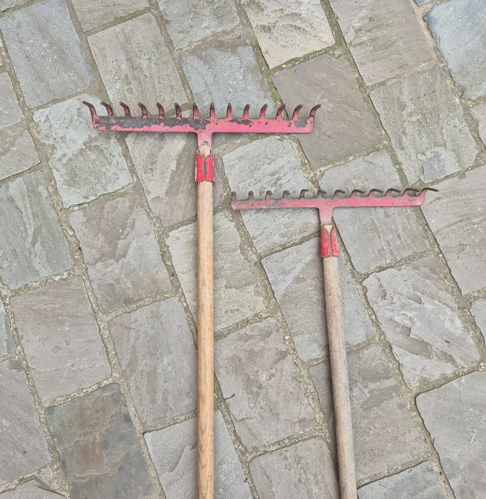 hark 2 stuks, Tuin en Terras, Ophalen, Gebruikt, Hark, Polet