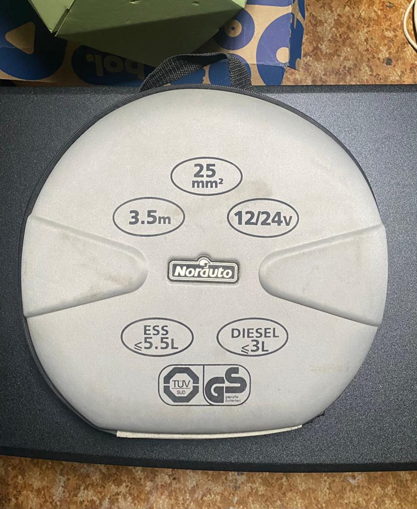 Câbles de démarrage Norduto 12/24V – 25 mm² – 3,5 m, Enlèvement ou Envoi
