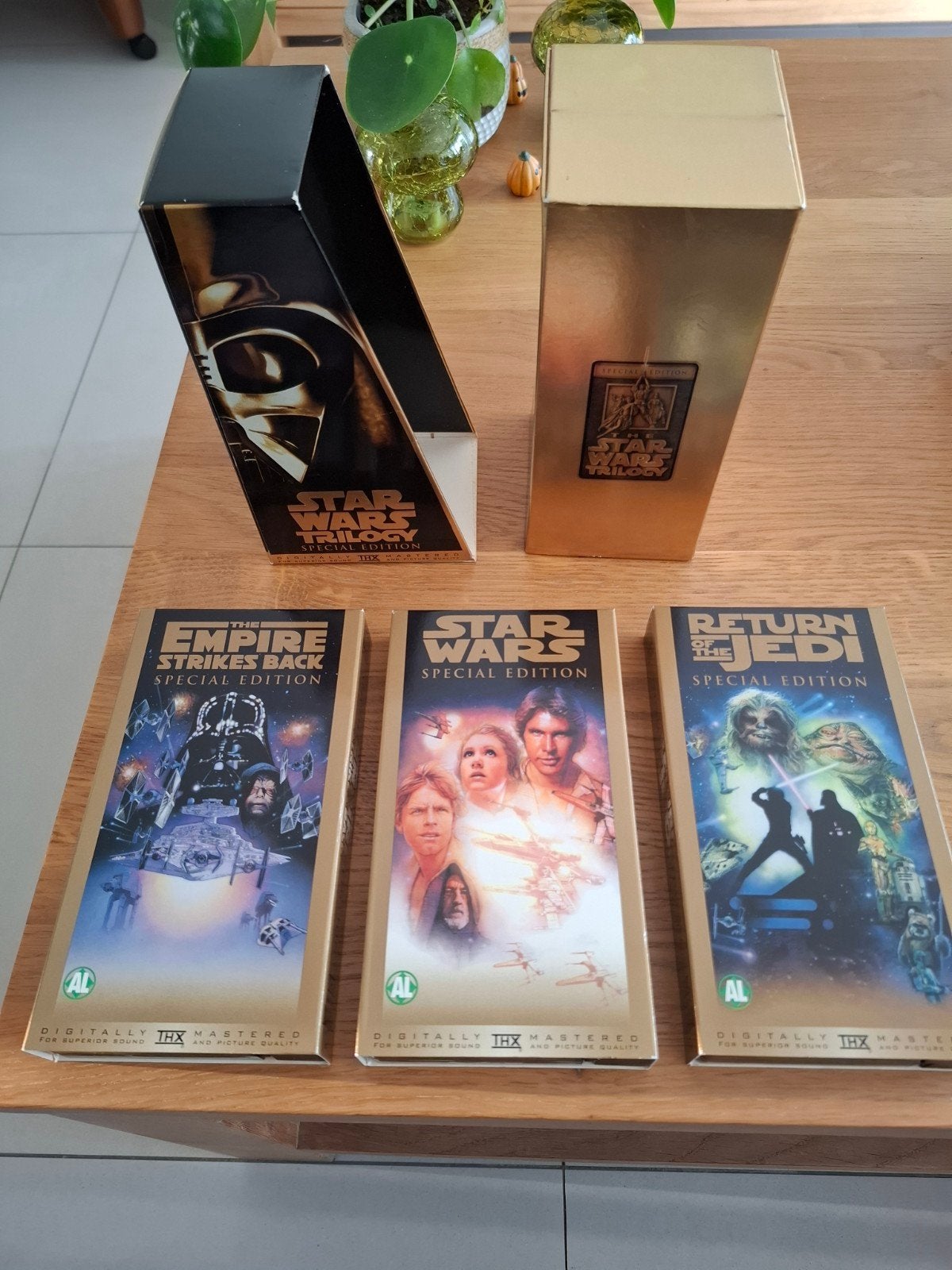 Star Wars Trilogy VHS, Ophalen of Verzenden, Zo goed als nieuw