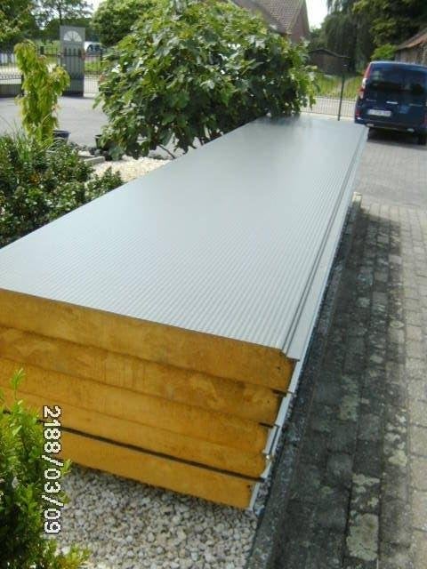 geisoleerde wandpanelen 10 cm dik, Doe-het-zelf en Bouw, Isolatie en Afdichting, Ophalen, Zo goed als nieuw, Hardschuim (Pir)