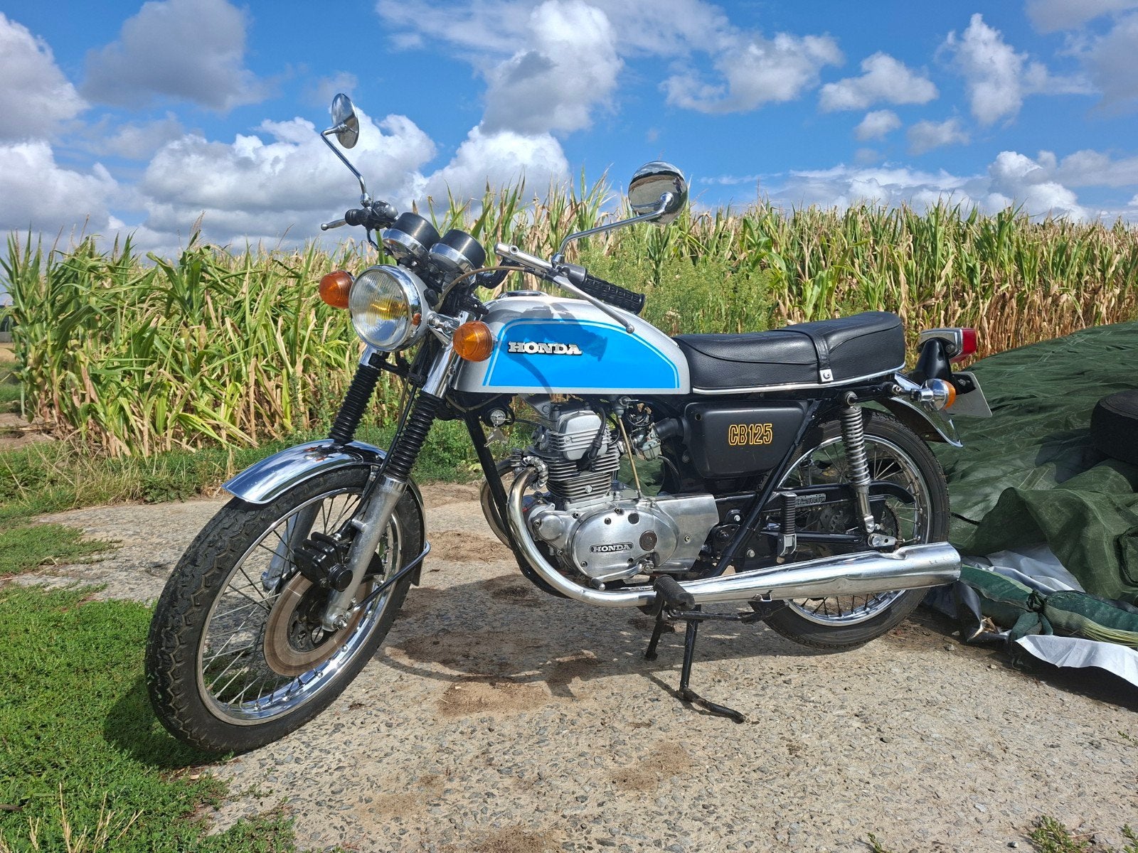 Honda CB125K (JX), Fietsen en Brommers, Brommers | Oldtimers, Ophalen, 5 versnellingen, 124 cc