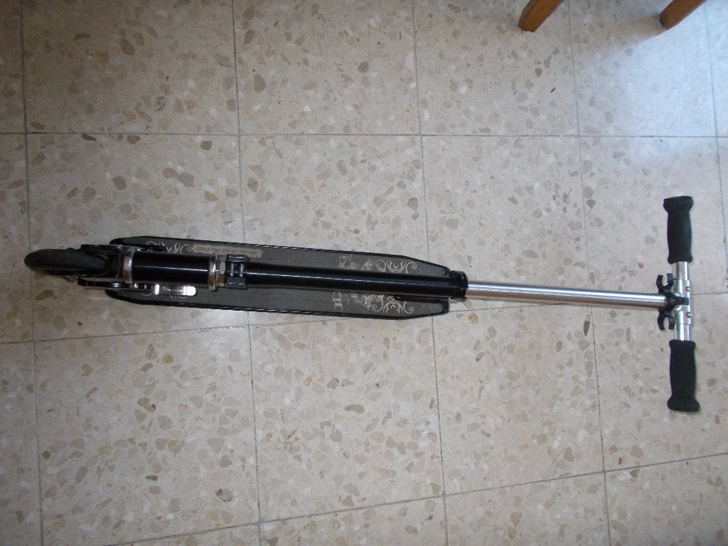 Trottinette JD BUG PRO STREET noire pliable., Vélos & Vélomoteurs, Enlèvement, Utilisé, Step simple, JB BUG PRO STREET