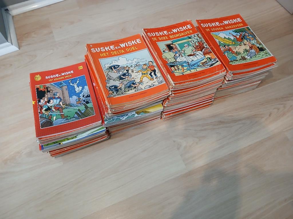 Lot Suske en wiske strips, Plusieurs BD, Enlèvement ou Envoi, Utilisé, Willy Vandersteen